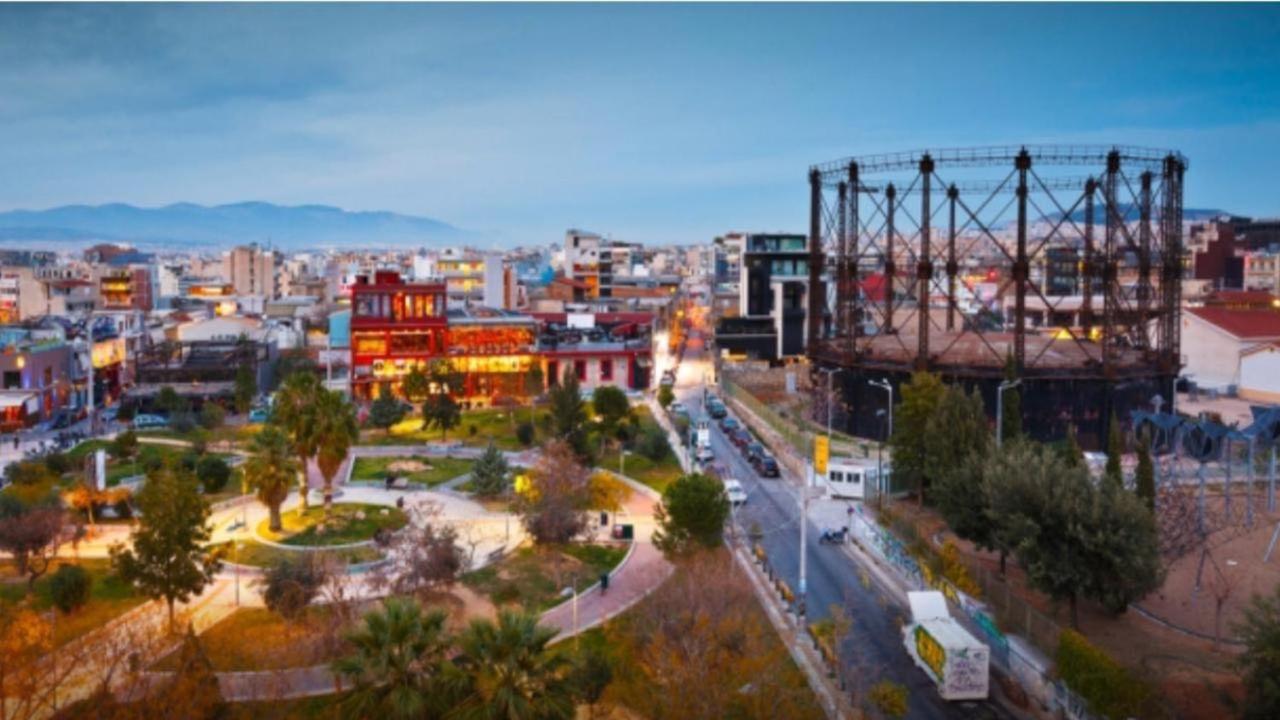 D&E Technopolis Apartments Atina Dış mekan fotoğraf